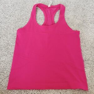 LULULEMON SONIC PINK SWIFTLY TECH TANK *race length*